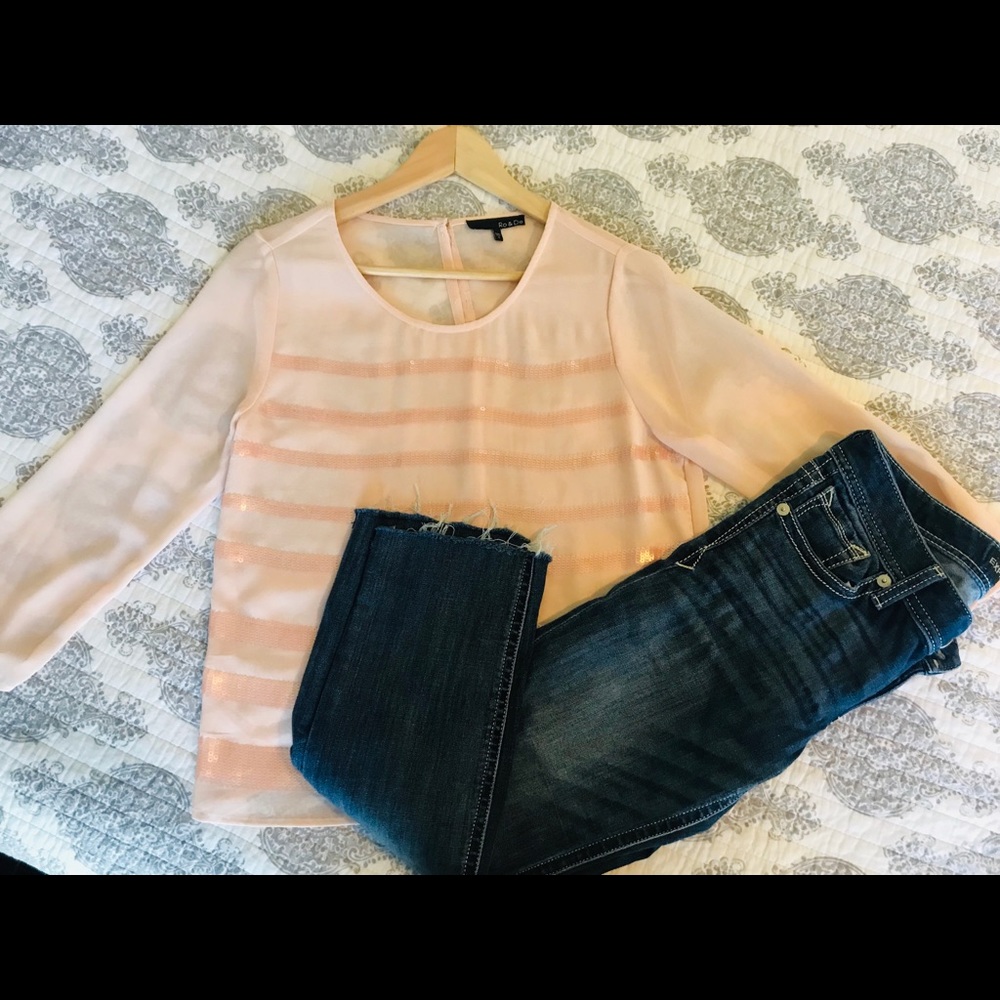 Low Rise Cropped Express Jeans
